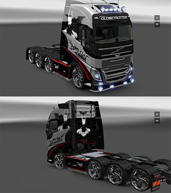 Volvo FH 2013 Batmen Forever skin