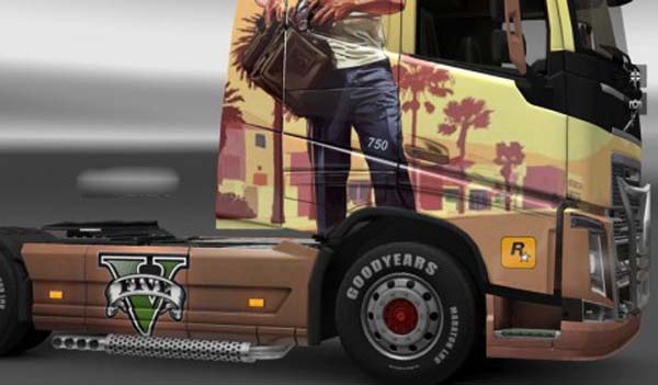 Volvo FH 2013 Grand Theft Auto V Skin 