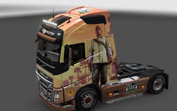 Volvo FH 2013 Grand Theft Auto V Skin 