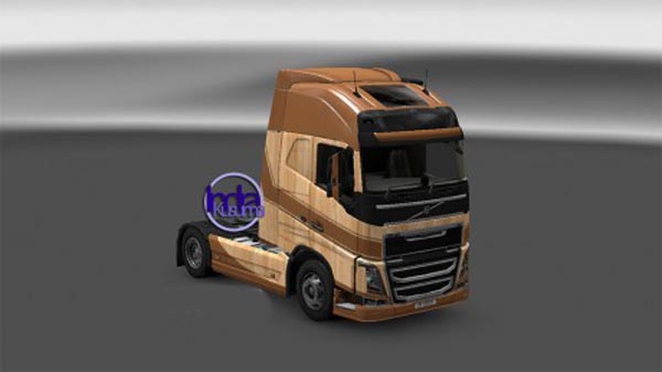 Volvo FH16 2012 Wooden Skin 