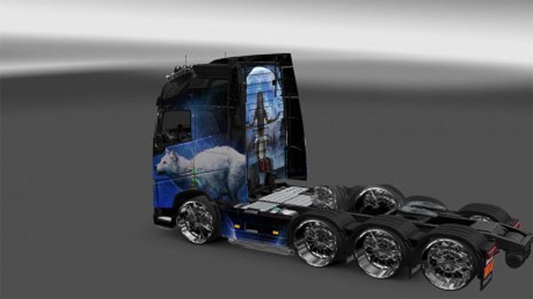 Volvo Wolf skin