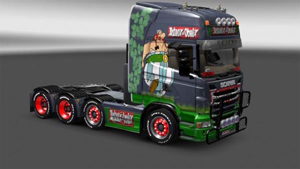 Asterix skin for Scania