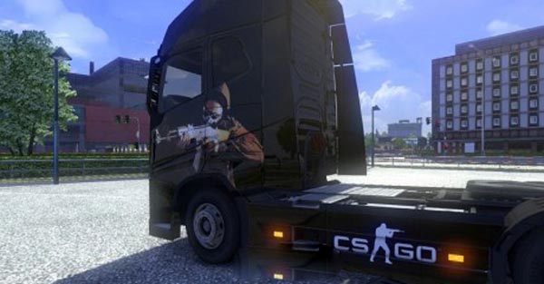 Counter Strike Global Offensive skin for Volvo FH 2012 