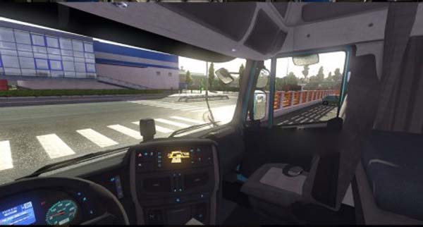 Iveco Hi-Way Dark interior + new dashboard lights