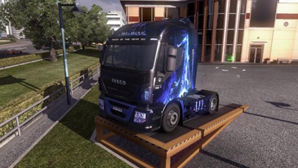 Iveco Hi Way Godzila Skin with Interior 