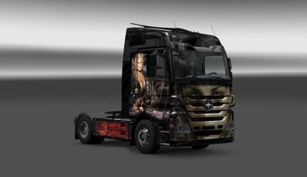 Mercedes Luis Royo Skin 