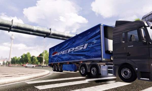 Pepsi Transport Trailer