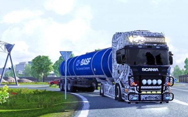 Scania Batik Indonesia Skin