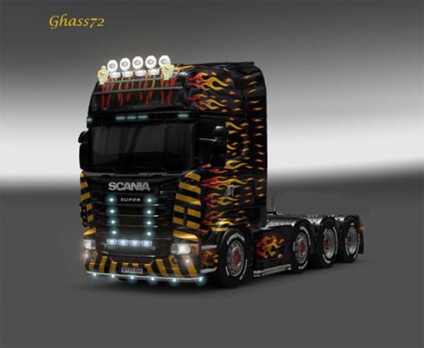 Scania Flame skin