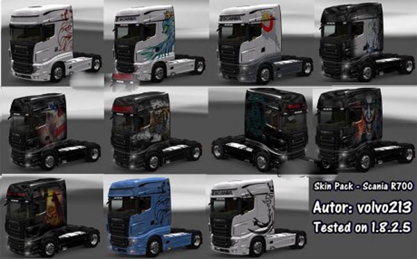 Scania R700 Skin-Pack