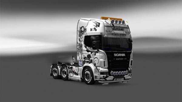 Scania WAYANG skin 