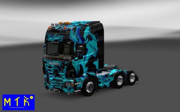 Skin Scania Green Smoke 