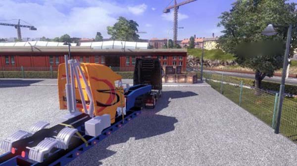 Trailer with Dissembled