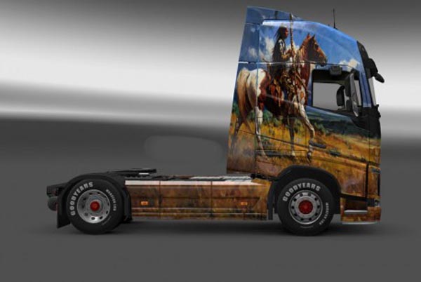 Volvo FH 2012 Apaches Skin 