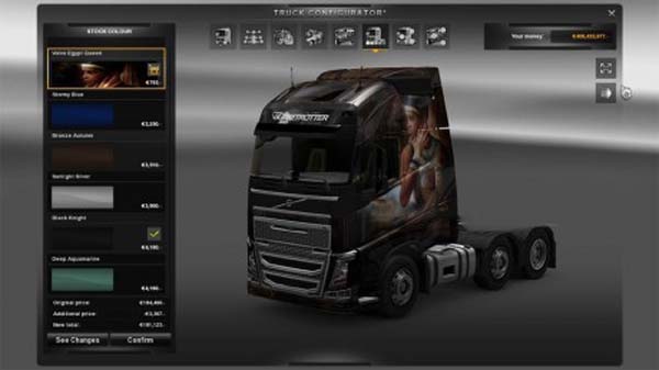 Volvo FH 2012 Egypt Queen skin 