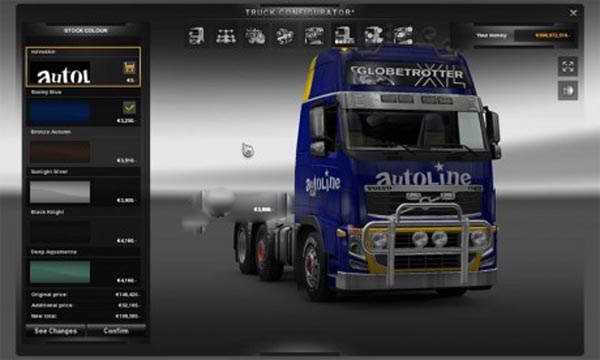 Volvo FH16 Autoline skin