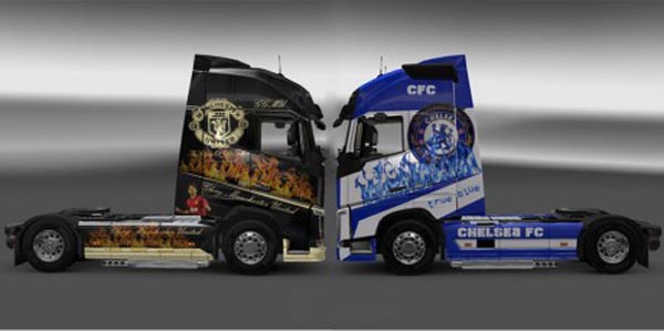 Volvo MU & Chelsea skinpack