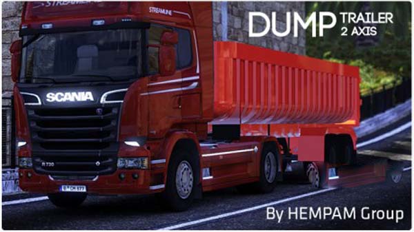 2 axis Dump Trailer