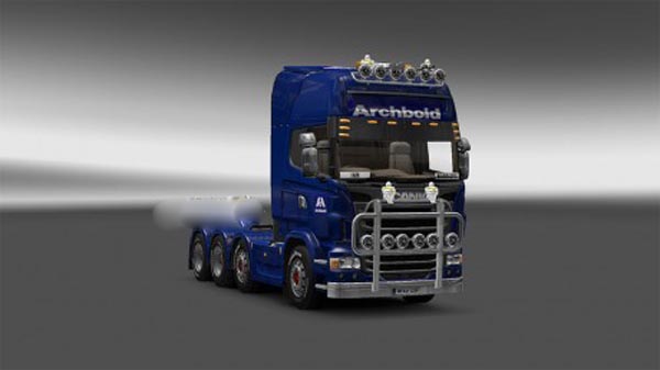 Archbolds livery for Scania r 2009