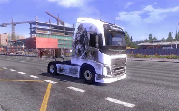 Assassin’s Creed IV skin for Volvo FH 2012