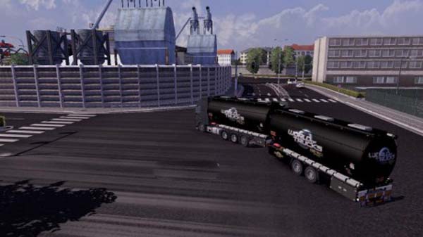 BDF Tandem Pack Trailer Black Skin