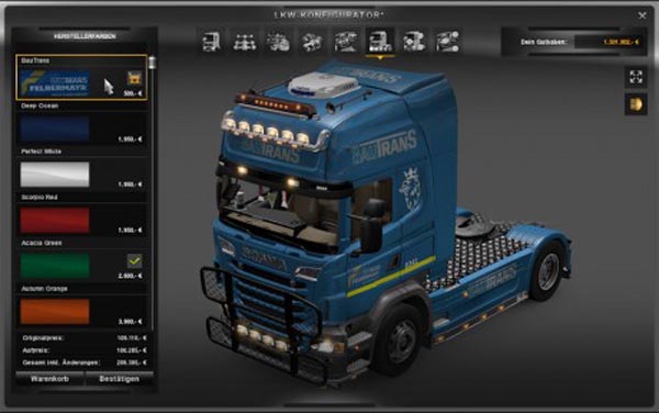 BauTrans Scania skin