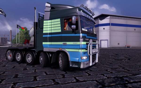 DAF 4 Axles + Interior 