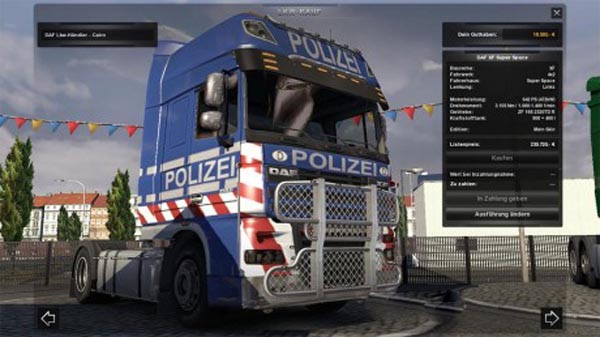 DAF Police skin