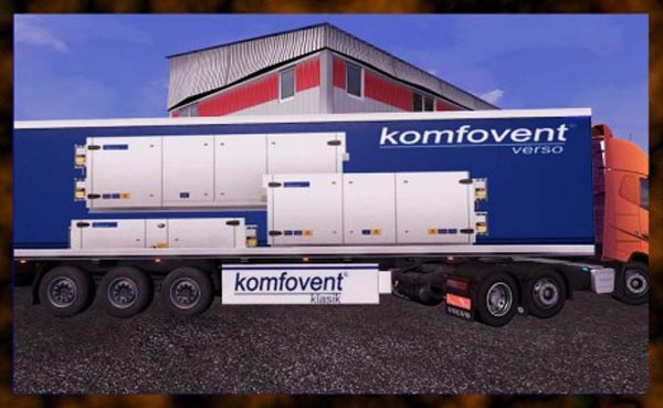 Komfovent trailer skin