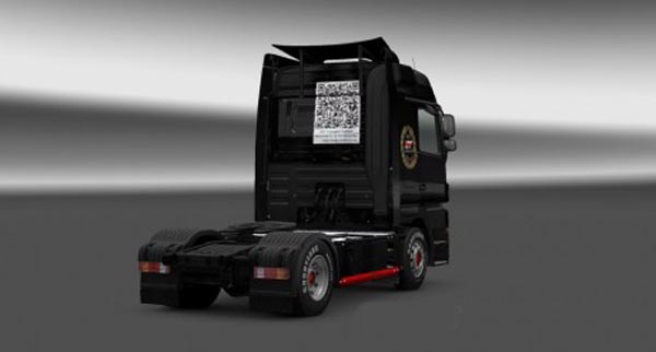 Mercedes Actros HTF Logistics Skin 