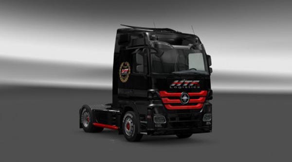 Mercedes Actros HTF Logistics Skin 