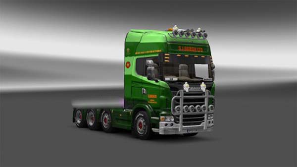 S.J.Bargh skin for Scania R 2009 