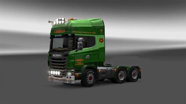 S.J.Bargh skin for Scania R 2009 