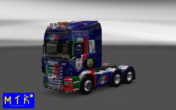 Scania Italy Copa 2014 Skin