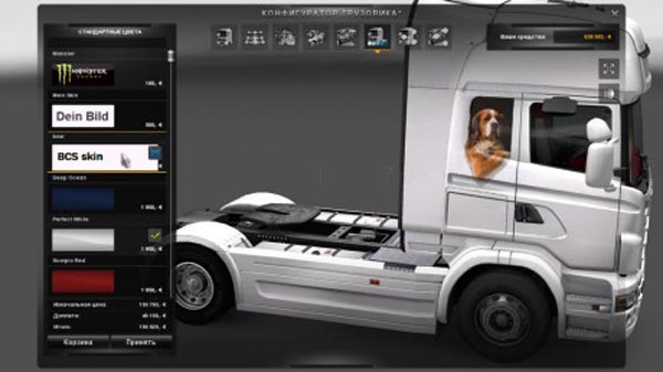 Scania R 2009 Dog Skin