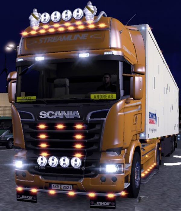 Scania Streamline with Thermo King Sound