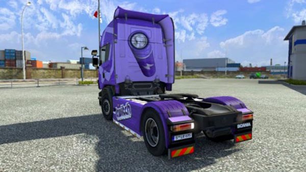 Scania Topline Twitch.tv skin 