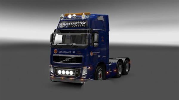 Schotpoort for Volvo driver