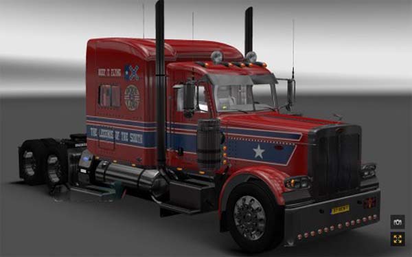 Skin Peterbilt 389 Dixie TX