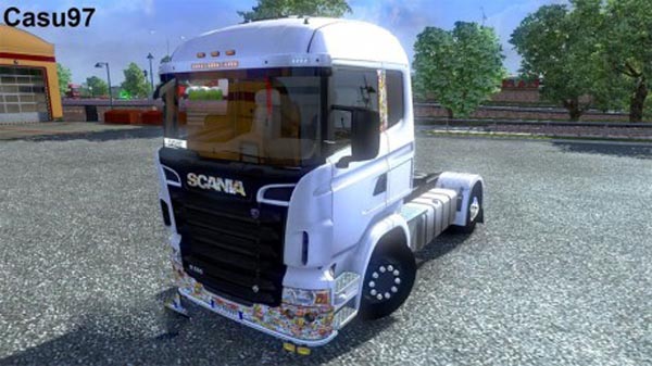 Skin Scania – Plotter Stickers Booms