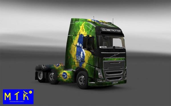 Skin Volvo FH2012 Brasil 2014 