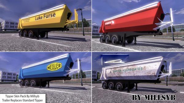 Tipper Trailer Skin Pack