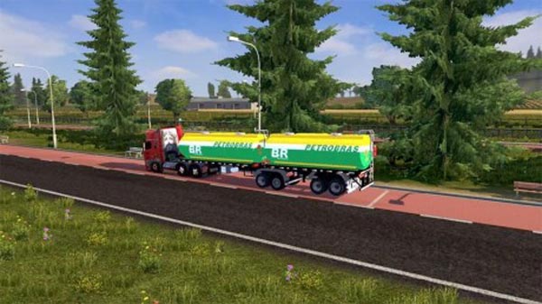 Trailer tanks Bitrem Petrobras 