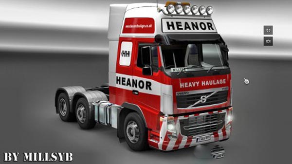 Volvo FH 2009 Heanor Heavy Haulage Skin