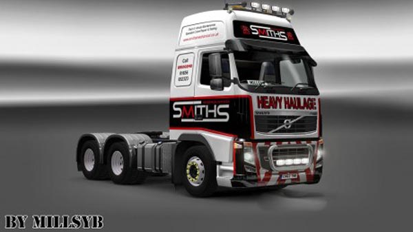 Volvo FH 2009 Smiths Heavy Haulage Skin