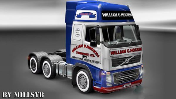 Volvo FH 2009 William C Hockin Skin