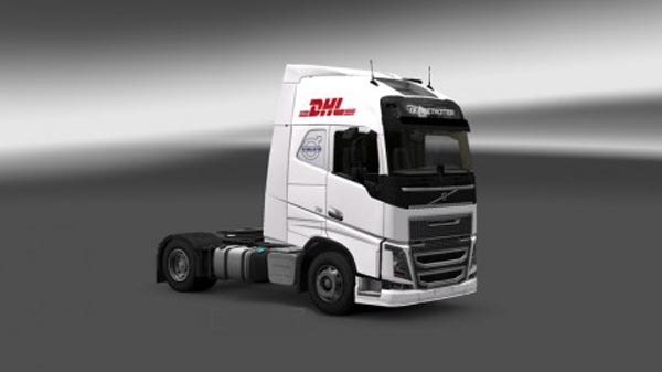   <!--more-->  DHL Skin for Volvo FH 2012 Truck  <strong>Credits:</strong>   THW-Jugend NMS