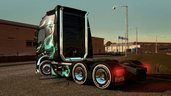 Volvo FH 2012 Dragon skin