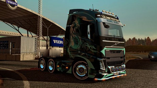 Volvo FH 2012 Dragon skin