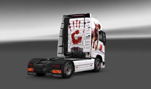 Volvo FH 2012 Zombie Skin